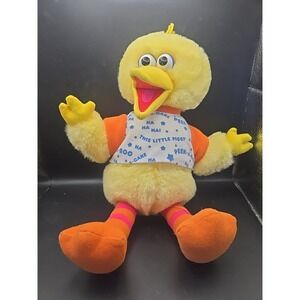 Avon Vintage Sesame Street Big Bird Talking Peek a Boo Plush Playtime 16" Tyco